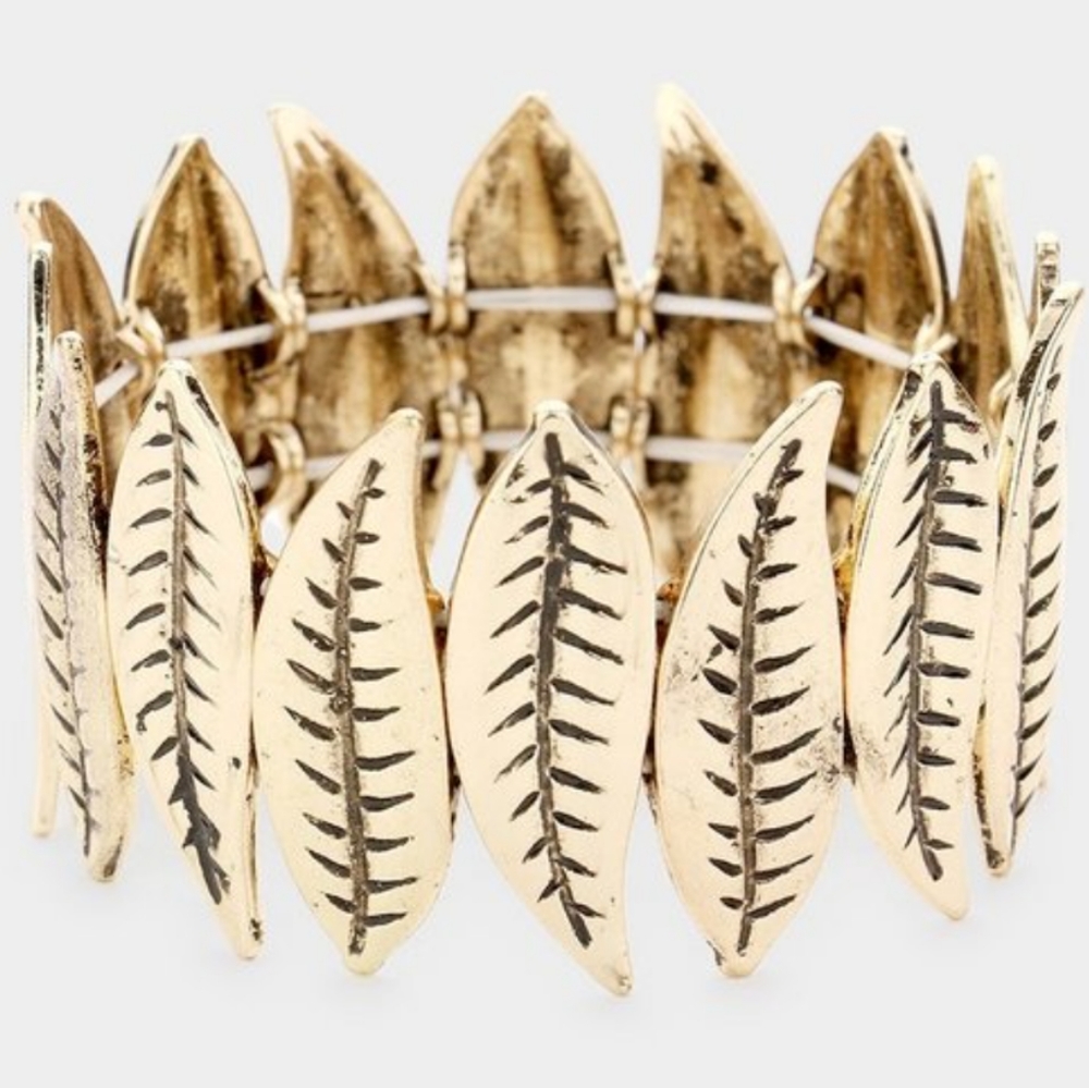 Leaf bracelet